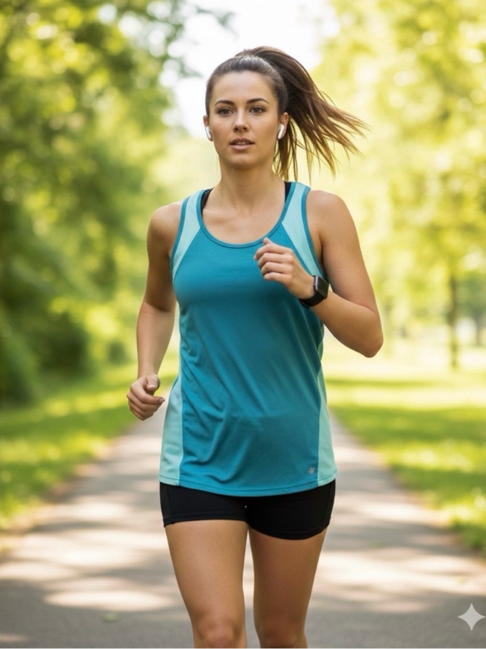 TEK Gear DryTEK Teal Tank Top